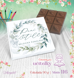 Belgická čokoláda 90 g | Motiv 116